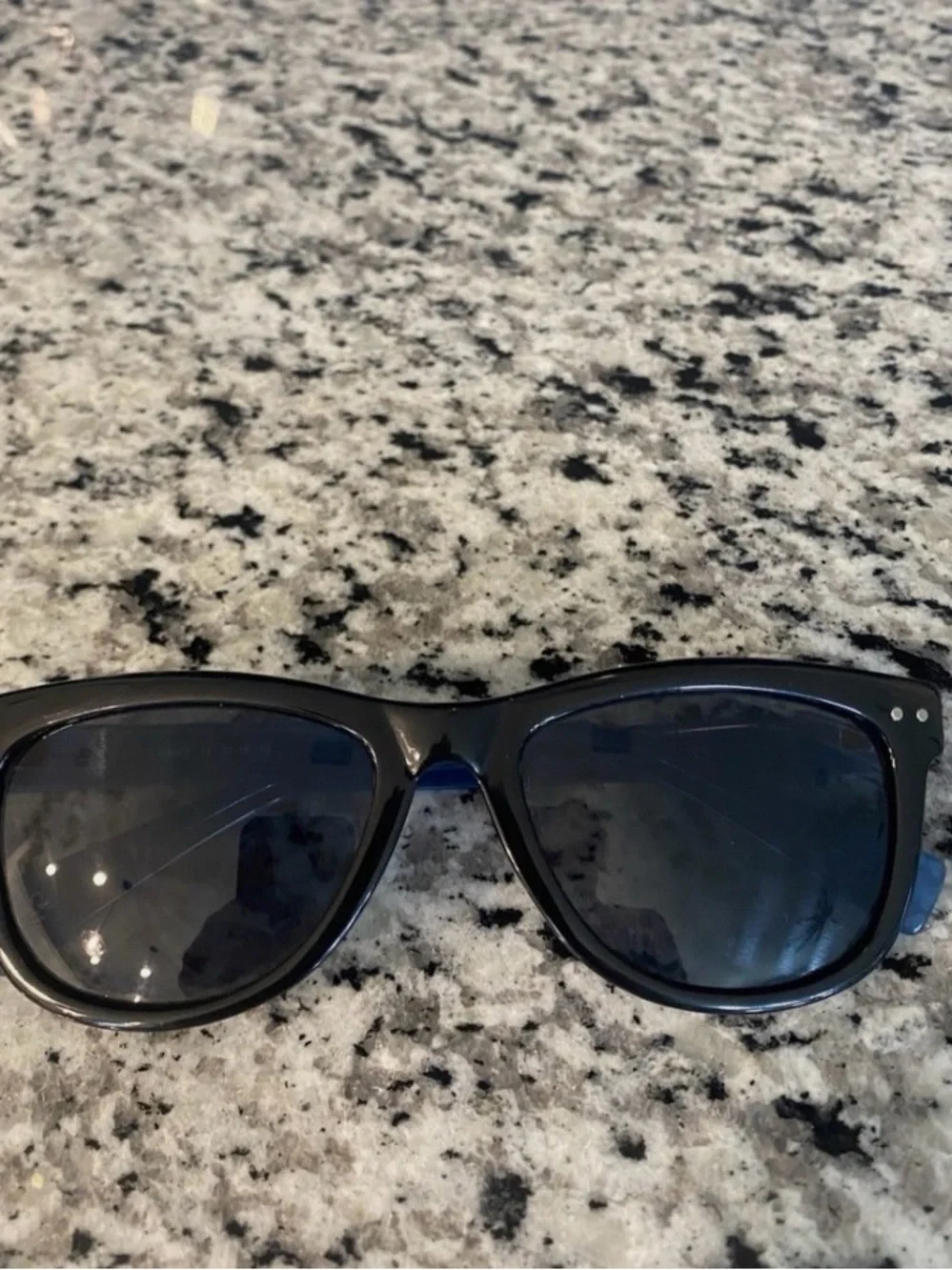 Cole Haan C6069 Black BLue Cats Eye Sunglasses 52-19 140 H10451